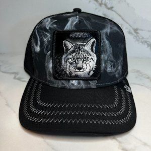 NEW Goorin Brothers Farm Trucker Hat - CHEETAH "HELL CAT"